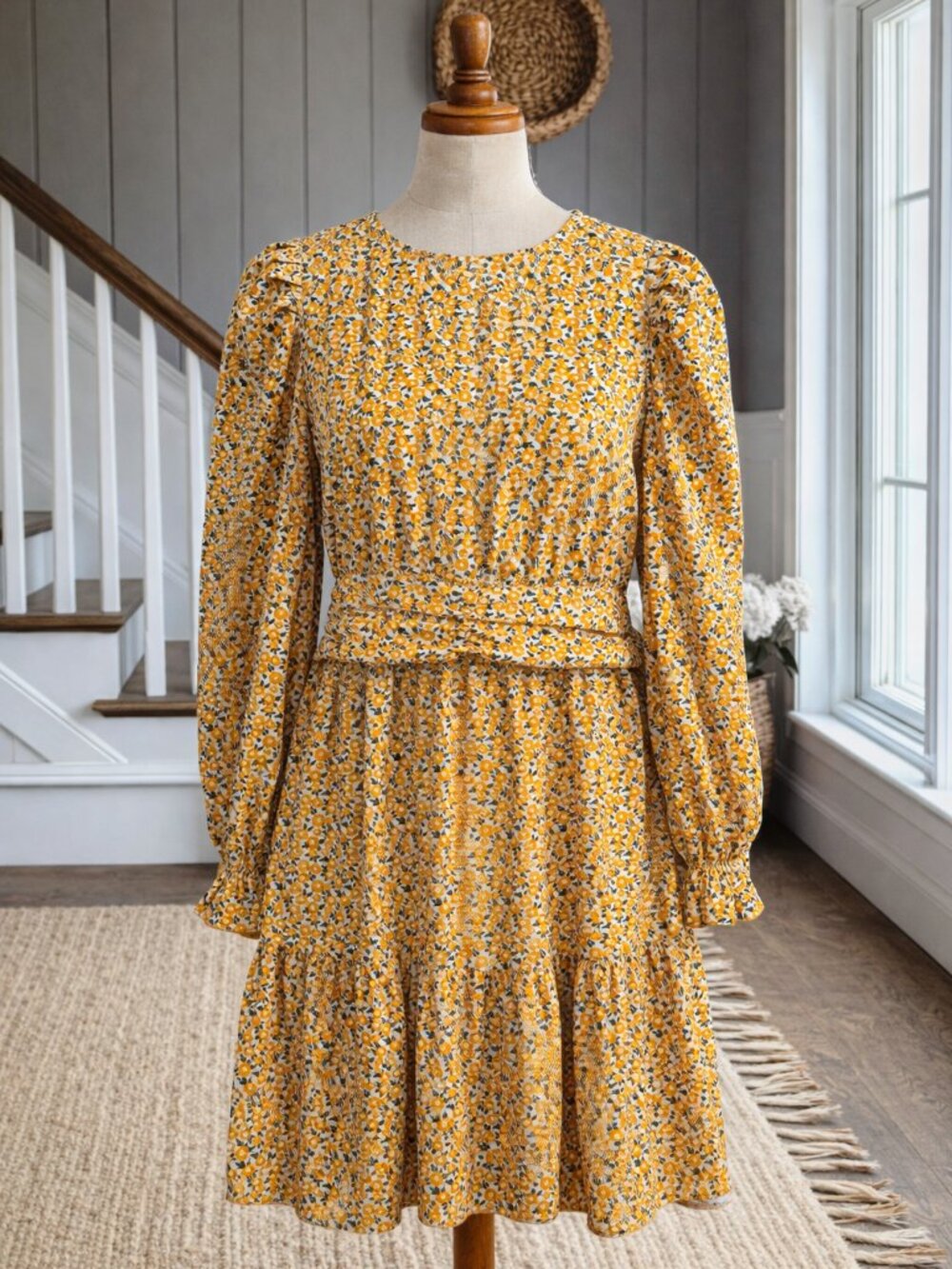 Lofty Manner Medium Floral Dress Ladies